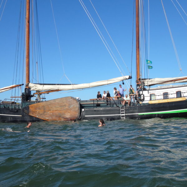 Droogvallen@Goudenvlootzeilreizen