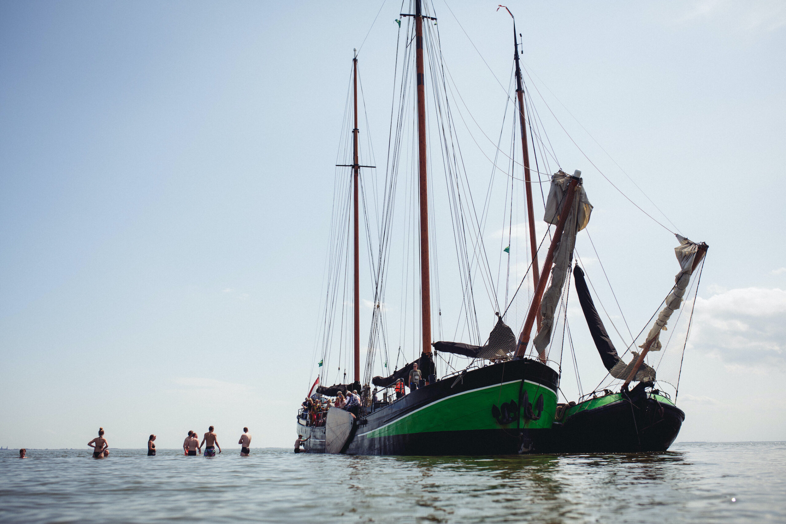 Droogvallen @ Gouden Vloot Zeilreizen