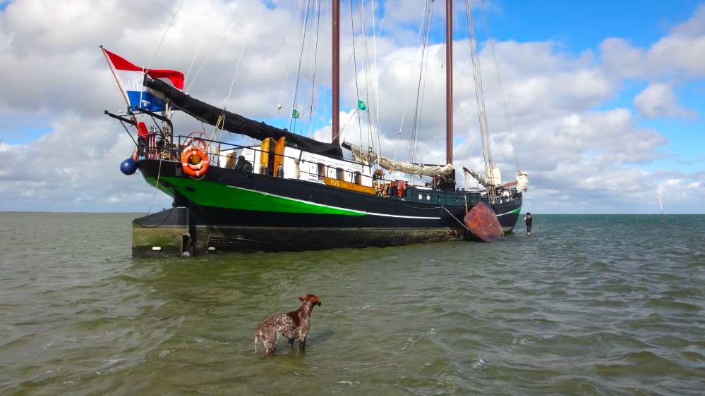 Isis droogvallen@ Gouden Vloot Zeilreizen